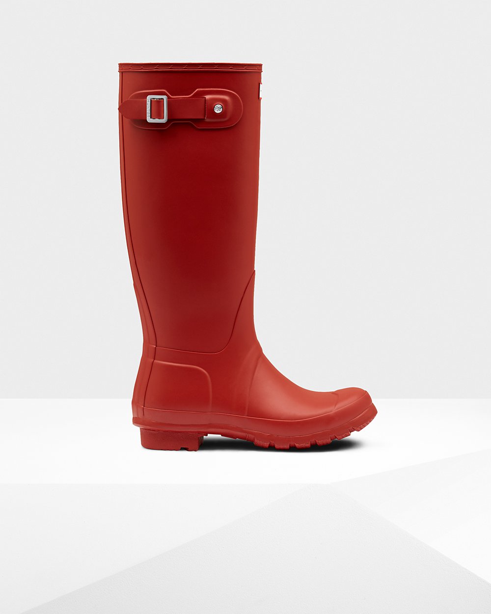 Hunter Original Tall Rain Boots - Shop Online Womens Red - XYEUIS145